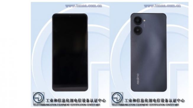 Gambar Realme 10 Pro+ 5G yang diklaim muncul melalui daftar TENAA [Gizmochina]