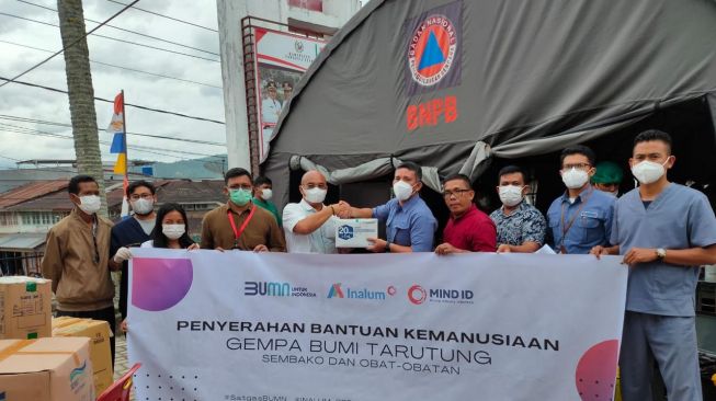 Peduli Korban Bencana, MIND ID Gelar Aksi Tanggap Darurat