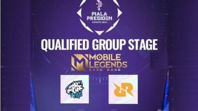 Evos Icon dan RRQ Sena Rebut 2 Tiket Terakhir Mobile Legends Pilpres Esports 2022