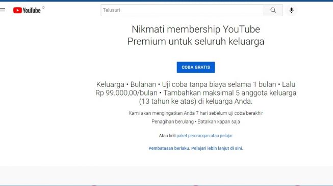 Tampilan di Youtube [Youtube]