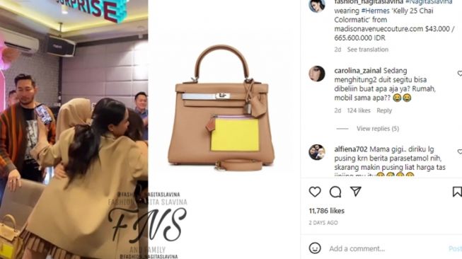 Koleksi Tas Mewah Nagita Slavina (instagram/@fashion_nagitaslavina)