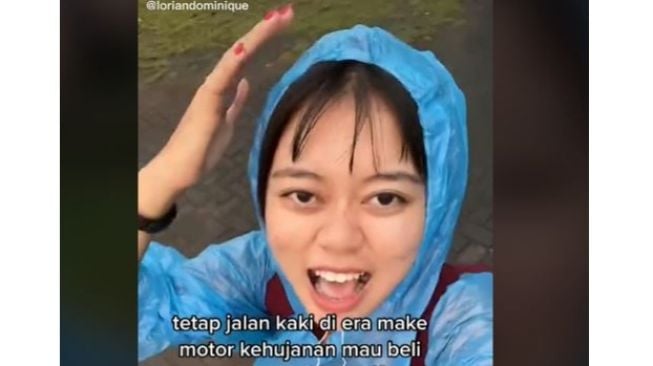 Keren TikToker Mirip Lesty Kejora Ini Pilih Jalan Kaki Sejauh 12 KM Pulang Pergi Kuliah