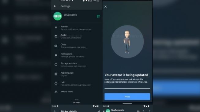 Fitur Avatar  [Wabetainfo/ Xda Developers]