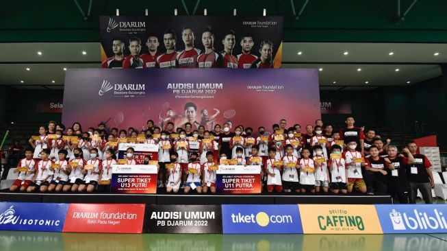 Audisi Umum PB Djarum 2022: 51 Peserta Lolos ke Babak Karantina