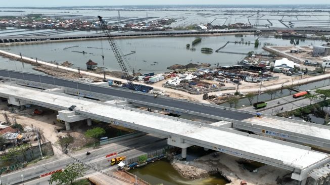 Tidak Hanya Kurangi Macet, Tol Semarang - Demak Juga Berfungsi Mengatasi Banjir Rob