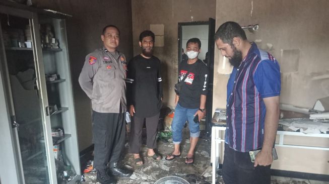 Kebakaran di Sungai Besar, Ruang Isolasi Yayasan Terbakar