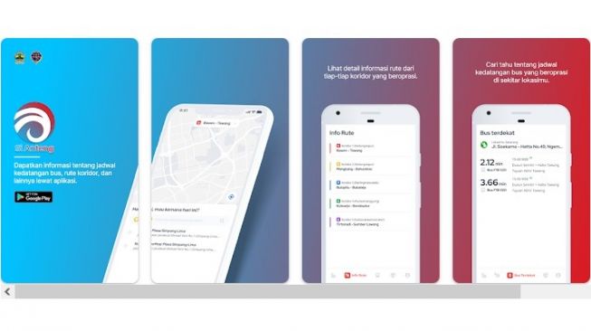 Si Anteng untuk informasi menyeluruh seputar operasional BRT Transjateng [screenshot Google Play].