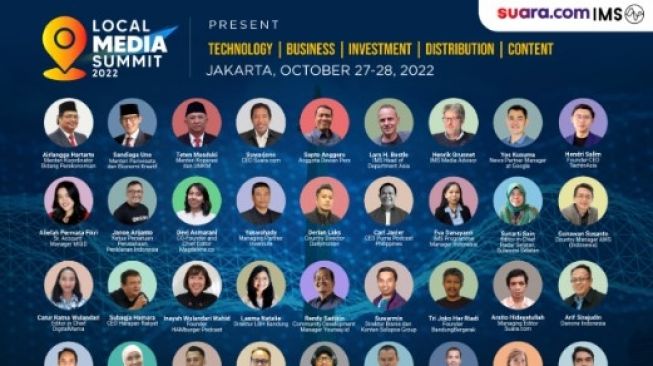 Terbesar di Indonesia, Ratusan Media Lokal Bakal Ikuti Local Media Summit 2022