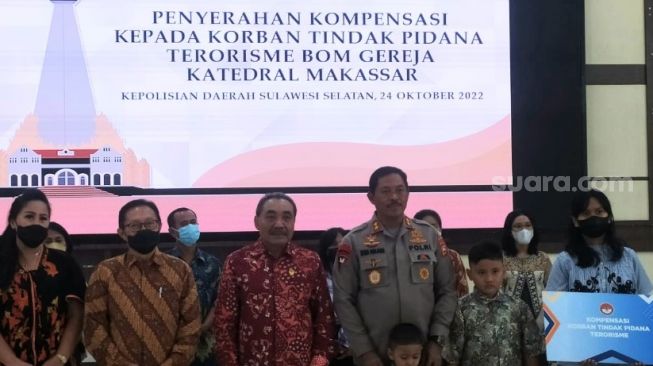 19 Korban Bom Gereja Katedral Makassar Dapat Kompensasi Lebih Rp1,7 Miliar