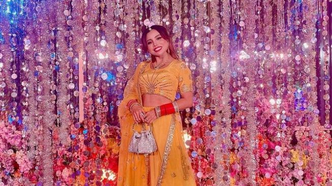 Potret Eva Bellissima Rayakan Diwali (Instagram/evabellissima_) 