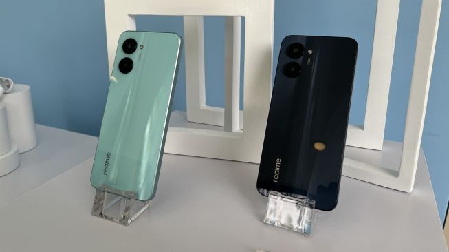 Spesifikasi Realme C33 mengandalkan kamera 50 MP. Masuk ke segmen entry level, harga Realme C33 sekitar Rp 1,5 juta. [Dok Realme Indonesia]