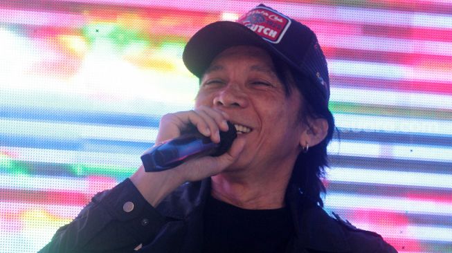 Bimbim Slank saat ditemui di Jakarta, Rabu (26/10). [Suara.com/Foto]