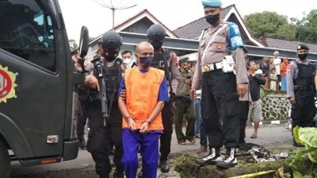 Rekonstruksi Suami Bunuh Istri di Boyolali, Tersangka Peragakan 28 Adegan, Korban Tewas Disumpal Celana Dalam