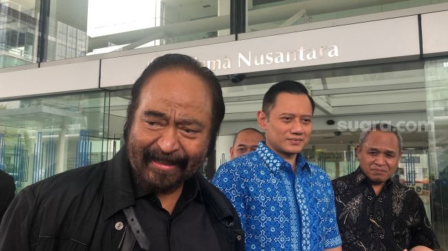 Diundang AHY, Surya Paloh: Ada Waktu Janjian Makan Shabu-shabu