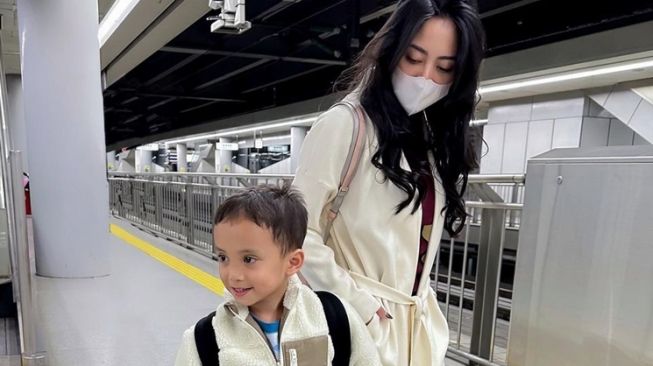 Momen Liburan Rachel Vennya di Jepang (Instagram/@rachelvennya)