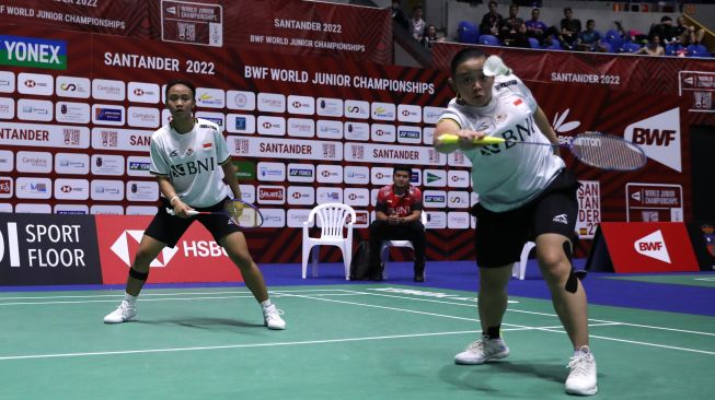 Kejuaraan Dunia Junior 2022: Ganda Putri Indonesia Masih Sempurna