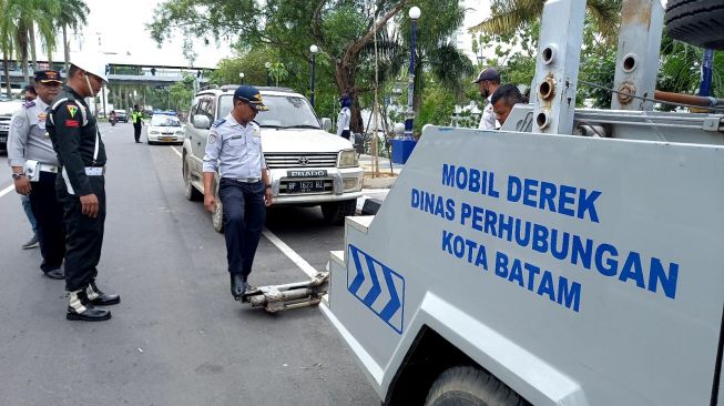 Jalur Sepeda di Batam Jadi Lahan Parkir Kendaraan, Apa Tindakan Dishub?