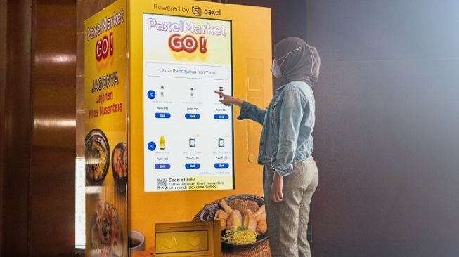 Paxel Hadirkan Vending Machine untuk Jajan Makanan Khas Daerah