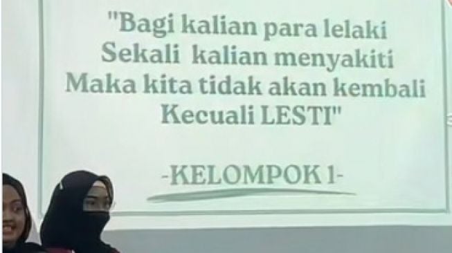 Lesti Kejora Kena Sindiran Sekelompok Mahasiswa Saat Jalani Presentasi, Warganet Ada yang Pro dan Kontra