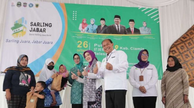 Atalia Praratya Kamil Apresiasi Keberadaan Posyandu Multifungsi Rancamaya