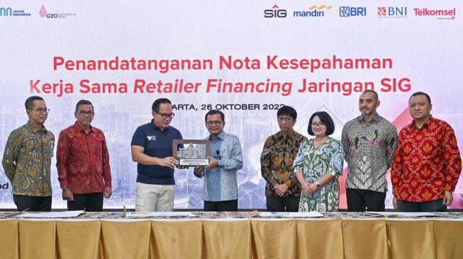 Gandeng Bank BUMN, SIG Targetkan 8 Ribu Toko Bangunan Dapat Pinjaman Total Rp7 T