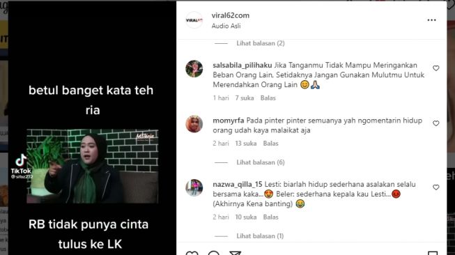 Tangkapan layar video. [Instagram/@viral62com]