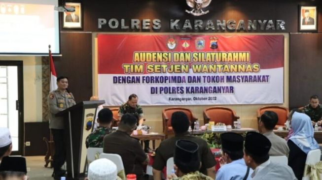 Jelang Pemilu, Wantannas Gali Informasi di Ponpes dan Polres