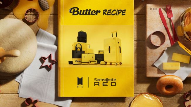 Samsonite RED Edisi BTS Butter Kolaborasi dengan BTS