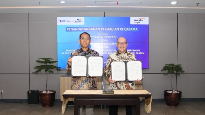 Taspen dan Bank Mandiri Taspen Hadirkan Kredit Tabungan Hari Tua Diskonto Khusus ASN Aktif