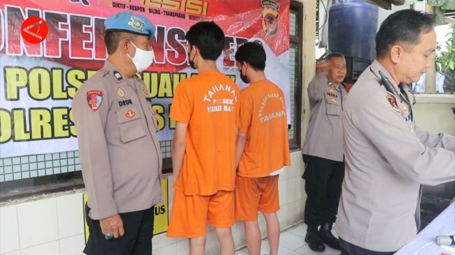 Polisi Bekuk Gerombolan Bermotor Pelaku Onar di Bandung