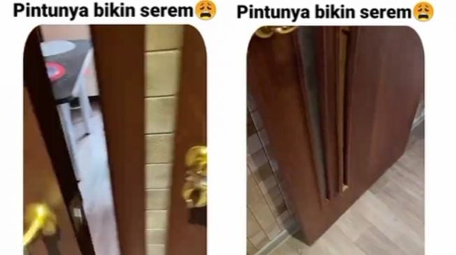 Saking Seramnya, Suara Pintu Rumah Ini Disaingkan Warganet dengan Kunti