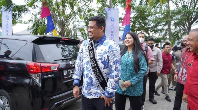 Wali Kota Medan Bobby Nasution dan Kahiyang Ayu. [dok Pemkot Medan]