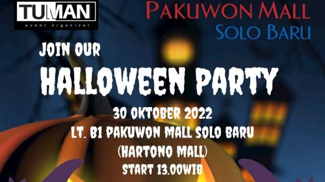 Ayo Meriahkan! Halloween Party untuk Anak-anak di Pakuwon Mall Solo Baru