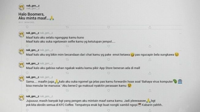 Sumpah Pemuda dan Kisah Perdamaian Generasi Boomers-Gen Z