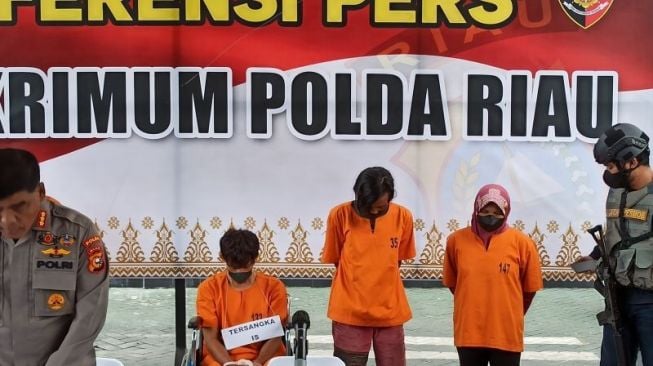 Pelaku Jual Barang Curian untuk Modal Judi, Polda Riau Buru Penadah Rumah Mewah