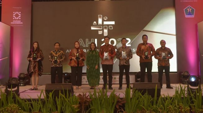 Pengelolaan Komunikasi Digital MIND ID Raih Penghargaan Anugerah Humas Indonesia 2022