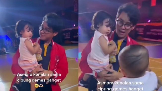 Potret Asmara Anak Ardhito Pramono (instagram/@kuyentertainment)