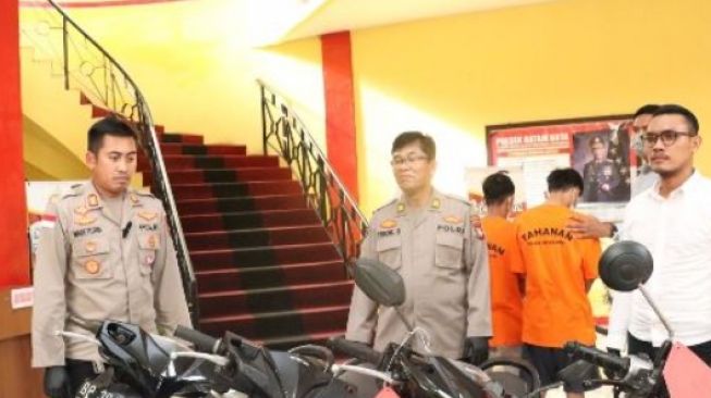 Dua Remaja Curi Kendaraan Bermotor di Ruko Niaga Mas Batam, Dijual Rp1 Juta