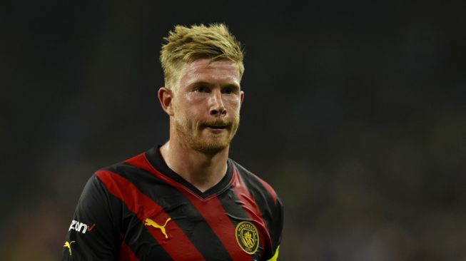 Gelandang serang Manchester City, Kevin De Bruyne. [AARON M. SPRECHER / AFP]