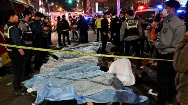 'Tolong Pulanglah', Polisi sampai Memohon Warga Bubar Saat Tragedi Itaewon, tapi Pesta Tetap Berlanjut
