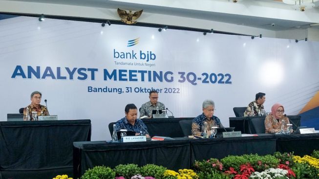 Laba bank bjb Terus Melejit 23,3%, Mencapai Rp2,2 Triliun di Triwulan III 2022