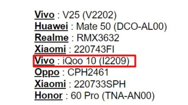 iQOO 11 [Gizmochina]