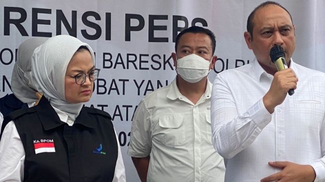 Cari Bukti Kasus Gagal Ginjal Akut, Bareskrim Polri Selidiki Proses Produksi Obat Sirup PT Afi Farma