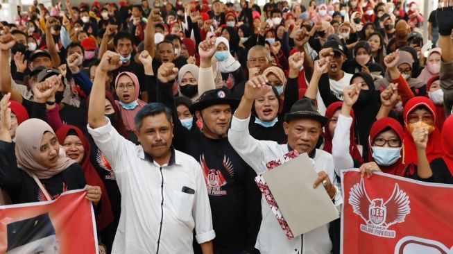 Ribuan Buruh Eks Karesidenan Pati Harapkan Kesejahteraan untuk Para Pekerja