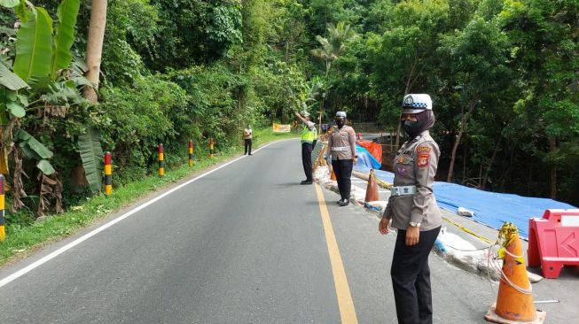 Jalur Jogja-Wonosari Alami Longsor, Dishub Bantul Kirim Surat ke Kementerian PUPR dan Satker PJN