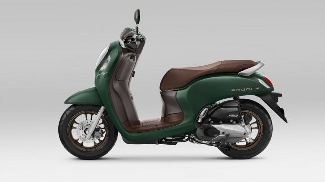 Prestige Green, salah satu warna baru New Honda Scoopy [PT AHM].