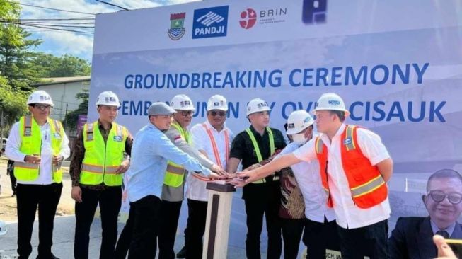 Tok! Pembangunan Flyover Cisauk Dimulai, Sedot APBD Rp 96,8 M 