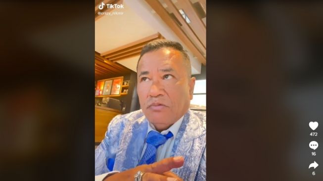 Unggahan soal Hotman Paris yang membela Nikita Mirzani [TikTok/@crazy_nikmir]