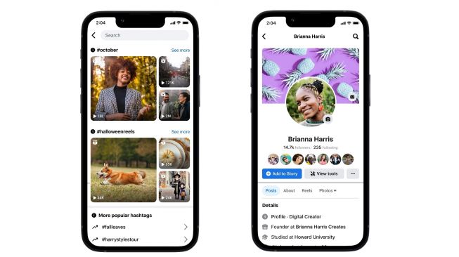 Facebook Reels meluncurkan fitur baru untuk membantu para kreator konten. [Dok Facebook Indonesia]