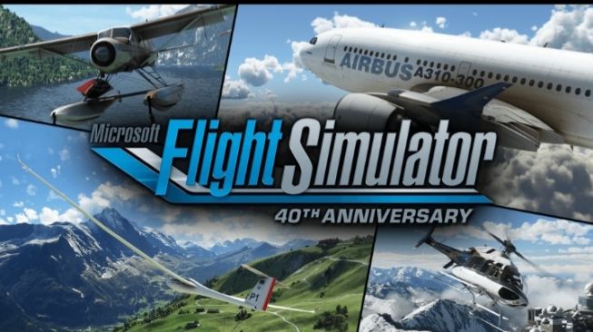 Microsoft Flight Simulator 40th Anniversary Edition. [Flightsimulator]